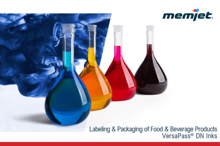 Labeling and packaging of food and beverage products with VersaPass Inks.