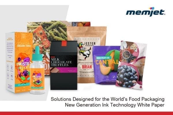Food packaging inkjet technology solutions.