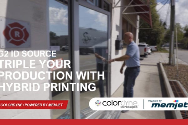 Triple your production with hybrid printing.