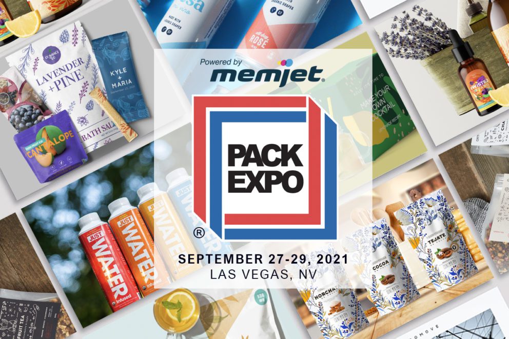 Memjet partners highlight packaging innovation at Pack Expo Las Vegas.