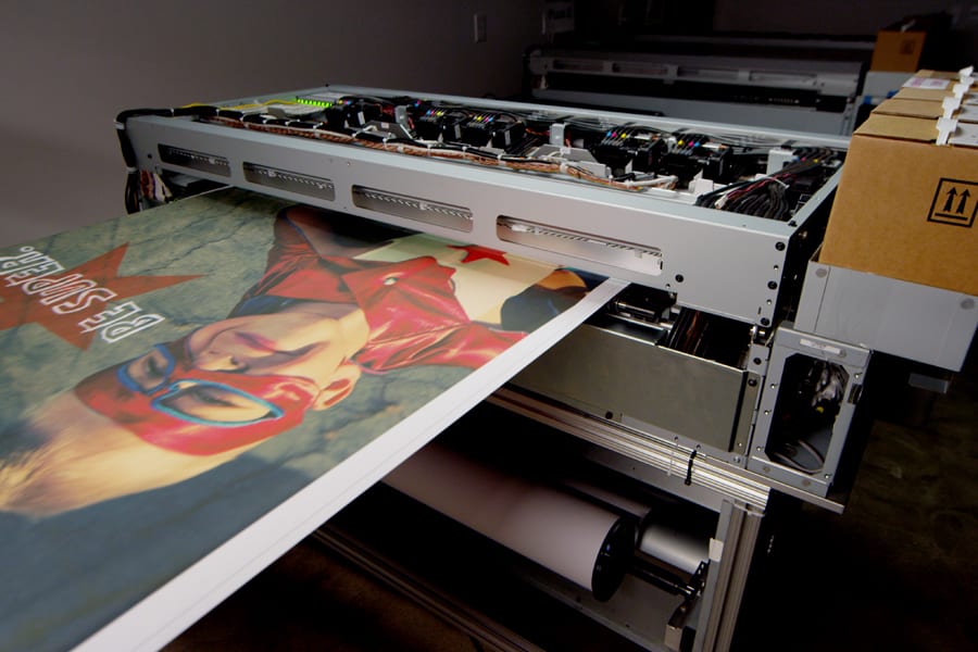 Wide-format digital inkjet printing technology by Memjet.