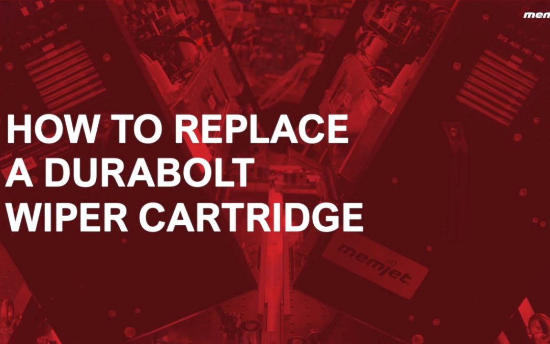 9. How to Replace a DuraBolt Wiper Cartridge