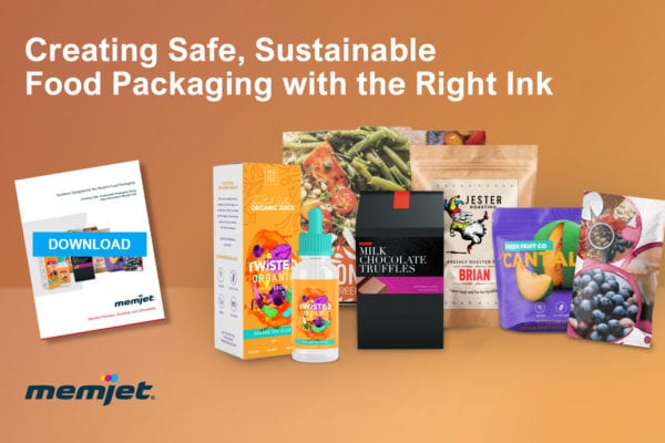 Safe, sustainable packaging with Memjet inkjet printing technologies.